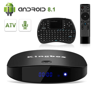 K2 Pro ATV System Android 81 TV Box 2GB RAM16GB ROM with Voice Remote&mini keyboard
K2 Pro ATV System Android 81 TV Box 2GB RAM16GB ROM with Voice Remote&mini keyboard