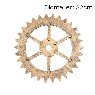 Toponeto European Modern Vintage Steampunk Gear Industrial Style Wall Home Decoration Sil
Toponeto European Modern Vintage Steampunk Gear Industrial Style Wall Home Decoration Sil