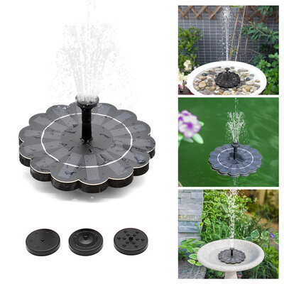 180LH Solar Water Pump Birdbath Fountain Pump with Detachable Water Pump 4-level Water Flow Solar Powered Fountain Pump Decorativ
180LH Solar Water Pump Birdbath Fountain Pump with Detachable Water Pump 4-level Water Flow Solar Powered Fountain Pump Decorativ