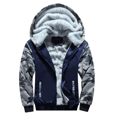 Thickened Warm Male Hoodies Sweatshirts Mens Winter Inner Fleece Coat Pants for Men Casual Camo Zipper Hoodie Adult Tracksuit
Thickened Warm Male Hoodies Sweatshirts Mens Winter Inner Fleece Coat Pants for Men Casual Camo Zipper Hoodie Adult Tracksuit