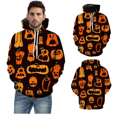 Toponeto Mens Casual Halloween Scary 3D Pumpkin Long Sleeve Print Hoodie Sweater Coat
Toponeto Mens Casual Halloween Scary 3D Pumpkin Long Sleeve Print Hoodie Sweater Coat