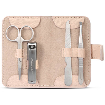 Korea Kowell Han Kewei stainless steel nail clipper set anti-splash nail scissors personal care repair capacity combination 4 sets KB408 beige
Korea Kowell Han Kewei stainless steel nail clipper set anti-splash nail scissors personal care repair capacity combination 4 sets KB408 beige