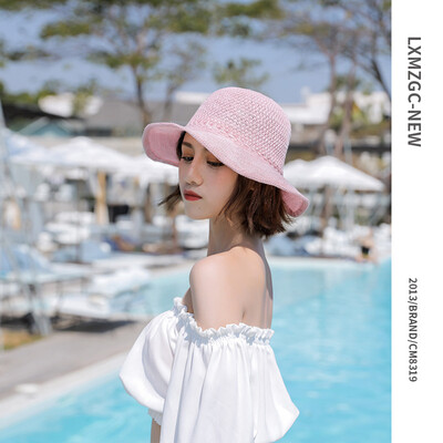 New hat womens Korean version versatile fishermans hat outdoor beach bow straw hat beach sun hat
New hat womens Korean version versatile fishermans hat outdoor beach bow straw hat beach sun hat