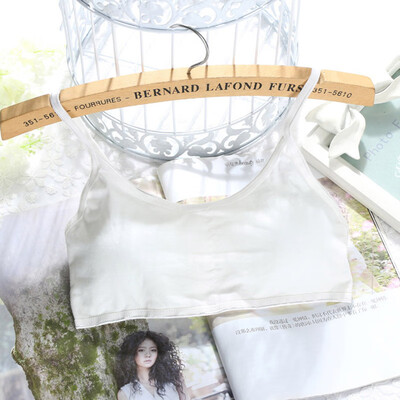 Cotton All-match Vest For Teenage Girl Anti-light Fit 8-15 years Girl Wire Free Breathable Small Bra
Cotton All-match Vest For Teenage Girl Anti-light Fit 8-15 years Girl Wire Free Breathable Small Bra