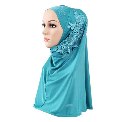 Muslim Hijabs Women Muslim Stretch Lace Turban Hat Chemo Cap Hair Loss Head Scarf Wrap Headscarf
Muslim Hijabs Women Muslim Stretch Lace Turban Hat Chemo Cap Hair Loss Head Scarf Wrap Headscarf