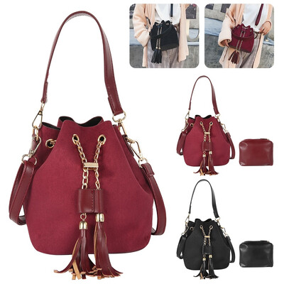 New Mini Crossbody Handbags Cute Suede Bucket Bag Organizer Small Tassel PU Leather Womens Shoulder Messenger Bags
New Mini Crossbody Handbags Cute Suede Bucket Bag Organizer Small Tassel PU Leather Womens Shoulder Messenger Bags