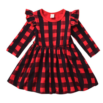 Cute Baby Dress 1-6T Autumn Casual Baby Girls Long Sleeve Plaid Print Dress Kids Princess Pageant Dresses
Cute Baby Dress 1-6T Autumn Casual Baby Girls Long Sleeve Plaid Print Dress Kids Princess Pageant Dresses