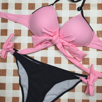 2019 Women Swimsuit Push Up Swimwear Criss Cross Bandage Halter Beach Bathing Suit Swim Wear Two Piece Bikini Set Pro
2019 Women Swimsuit Push Up Swimwear Criss Cross Bandage Halter Beach Bathing Suit Swim Wear Two Piece Bikini Set Pro