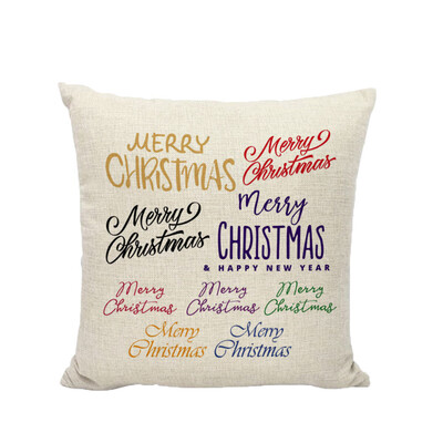 Tailored Happy Christmas Pillow Cases Linen Sofa Cushion Cover Home Decor Pillow Case
Tailored Happy Christmas Pillow Cases Linen Sofa Cushion Cover Home Decor Pillow Case