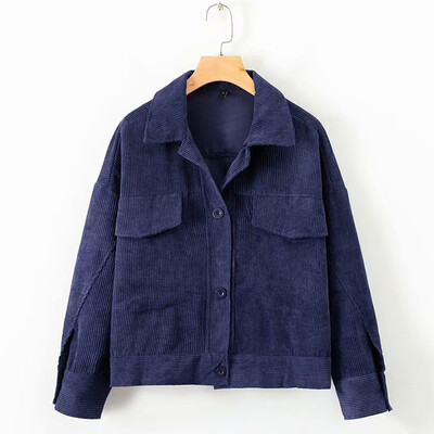 Toponeto Fashion Women Long Sleeve Button Corduroy Casual Coat Jacket Outwear
Toponeto Fashion Women Long Sleeve Button Corduroy Casual Coat Jacket Outwear