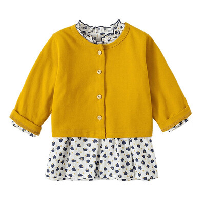 Spring Casual Baby Girls Heart Print Long Sleeve Princess Dress Cotton Knitted Coat Kids Toddler Casual Outfits Set
Spring Casual Baby Girls Heart Print Long Sleeve Princess Dress Cotton Knitted Coat Kids Toddler Casual Outfits Set