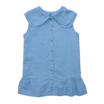 Children Summer Comfortable Casual Dress Cartoon Solid Color Sleeveless Doll Collar Casual 2019 Dress
Children Summer Comfortable Casual Dress Cartoon Solid Color Sleeveless Doll Collar Casual 2019 Dress