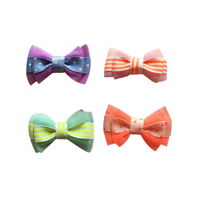 4Pcs Baby Girls Hair Clips Cute Striped Dot Print Bowknot Design Hair Lovely Toddler Pin Children Hairpin Hair Accessories
4Pcs Baby Girls Hair Clips Cute Striped Dot Print Bowknot Design Hair Lovely Toddler Pin Children Hairpin Hair Accessories