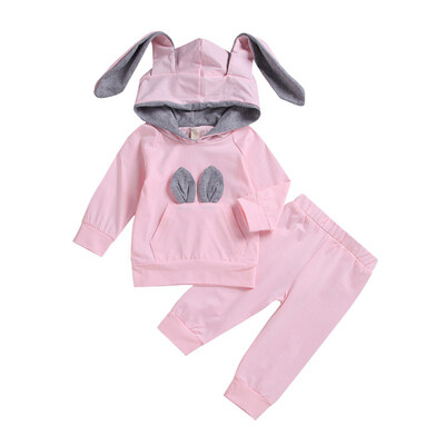 2019 New Autumn Baby Girls Adorable Solid Outfits Set Toddler Warm Hoodie Rabbit Ear Sweatshirt Trousers Pants Clothes
2019 New Autumn Baby Girls Adorable Solid Outfits Set Toddler Warm Hoodie Rabbit Ear Sweatshirt Trousers Pants Clothes