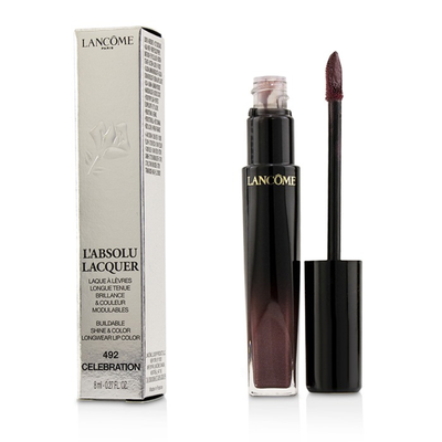 LANCOME - LAbsolu Lacquer Buildable Shine & Color Longwear Lip Color - 492 Celebration 8ml027oz
LANCOME - LAbsolu Lacquer Buildable Shine & Color Longwear Lip Color - 492 Celebration 8ml027oz
