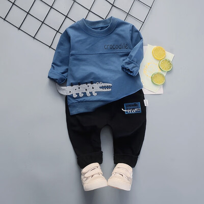 0-7T Autumn Children Baby Boys Casual Long Sleeve Cartoon Print Blouse TopsPants Trouser Costume Set
0-7T Autumn Children Baby Boys Casual Long Sleeve Cartoon Print Blouse TopsPants Trouser Costume Set