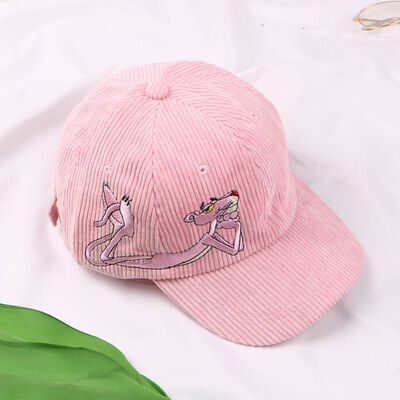 Korean Uzzang Soft Girl Wind Pink Panther Corduroy Womens Baseball Cap Duck Tongue Cap Autumn&Winter Sunshade Cap Hip Hop Cap
Korean Uzzang Soft Girl Wind Pink Panther Corduroy Womens Baseball Cap Duck Tongue Cap Autumn&Winter Sunshade Cap Hip Hop Cap