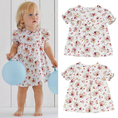Summer Casual Baby Girls Floral Print Dress Cotton Kids Toddler Puff Sleeve Sundress Summer Princess Dress
Summer Casual Baby Girls Floral Print Dress Cotton Kids Toddler Puff Sleeve Sundress Summer Princess Dress