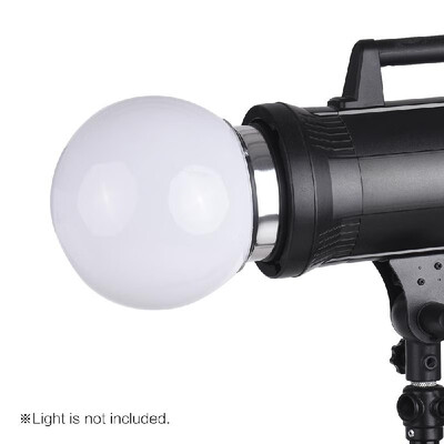 6inch Spherical Monolight Diffuser Ball with Bowens -type Mount for Canon Nikon Yongnuo Metz Neewer Godox Studio Lighting Flash
6inch Spherical Monolight Diffuser Ball with Bowens -type Mount for Canon Nikon Yongnuo Metz Neewer Godox Studio Lighting Flash
