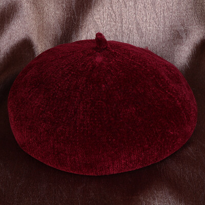 Dong Yuns New Joker Ladies Velvet Pure Color Simple Pumpkin Painter Hat English Bud Hat in Autumn&Winter
Dong Yuns New Joker Ladies Velvet Pure Color Simple Pumpkin Painter Hat English Bud Hat in Autumn&Winter