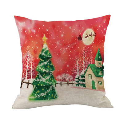 Tailored Happy Christmas Pillow Cases Linen Sofa Cushion Cover Home Decor Pillow Core
Tailored Happy Christmas Pillow Cases Linen Sofa Cushion Cover Home Decor Pillow Core