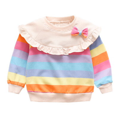 Autumn Kids Baby Girl Striped Sweatshirts With Bowknot Casual Toddler Blouse Long Sleeve Outerwear
Autumn Kids Baby Girl Striped Sweatshirts With Bowknot Casual Toddler Blouse Long Sleeve Outerwear