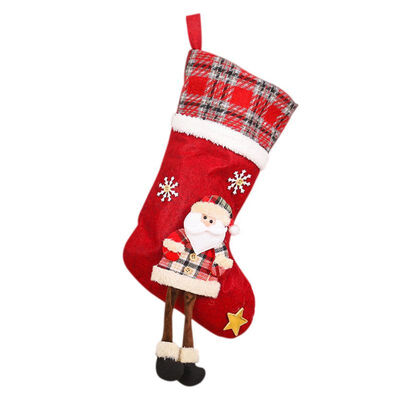 3D Doll Decor Christmas Stockings Candy Socks Gift Holder Bag With Hanging Loops Xmas Tree Fireplace Seasonal Decorations
3D Doll Decor Christmas Stockings Candy Socks Gift Holder Bag With Hanging Loops Xmas Tree Fireplace Seasonal Decorations