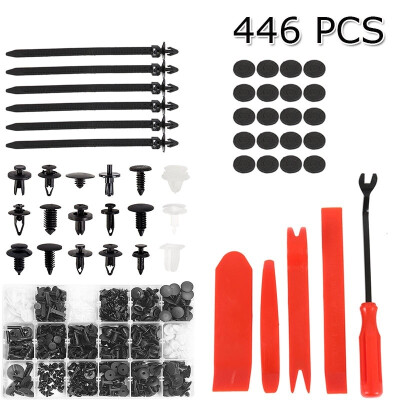 446pcs Car Retainer Clips Car Buckle Combination Set Auto Plastic Clips & Fasteners Kit
446pcs Car Retainer Clips Car Buckle Combination Set Auto Plastic Clips & Fasteners Kit