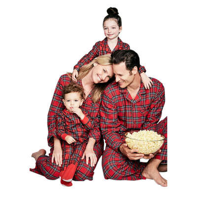 Christmas Family Matching Outfits Father Mother Kids Red Plaid Pajamas Long Sleeve Winter Homewear Xmas Family Look Clothes New
Christmas Family Matching Outfits Father Mother Kids Red Plaid Pajamas Long Sleeve Winter Homewear Xmas Family Look Clothes New