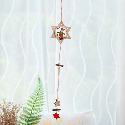 1Pcs Christmas Santa Claus Snowman Wooden Pendants Ornaments Star Shape Xmas Tree Ornament For Christmas Party Decoration
1Pcs Christmas Santa Claus Snowman Wooden Pendants Ornaments Star Shape Xmas Tree Ornament For Christmas Party Decoration