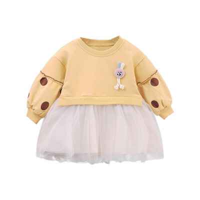 3M-4T Spring Autumn Casual Fashion Baby Girl Long Sleeve Printing Mesh Princess Dress Kids Clothing
3M-4T Spring Autumn Casual Fashion Baby Girl Long Sleeve Printing Mesh Princess Dress Kids Clothing
