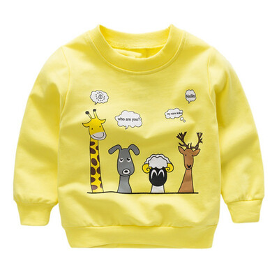 2018 autumn new long sleeve Sweatshirt baby boys&girls cute cartoon animals print casual Sweatshirt
2018 autumn new long sleeve Sweatshirt baby boys&girls cute cartoon animals print casual Sweatshirt