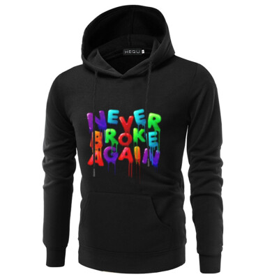 Men Fashion Casual Hoodies Never Broke Again Printed Hoodies Loose Solid Color Sweatshirts Hoodies
Men Fashion Casual Hoodies Never Broke Again Printed Hoodies Loose Solid Color Sweatshirts Hoodies