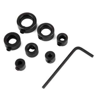 8PCS Drill Bit Shaft Depth Ring Positioner Drill Locator Set 3-12mm Woodworking Wood Drills Adjustable Stop Collars
8PCS Drill Bit Shaft Depth Ring Positioner Drill Locator Set 3-12mm Woodworking Wood Drills Adjustable Stop Collars