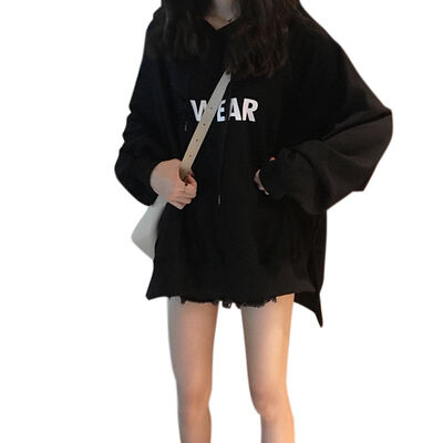 Pullover Hooded Sweatshirt Letters Printed Casual Hoodies Women Autumn Thick Loose Sweatshirts Female Tracksuit Sweat Coat
Pullover Hooded Sweatshirt Letters Printed Casual Hoodies Women Autumn Thick Loose Sweatshirts Female Tracksuit Sweat Coat