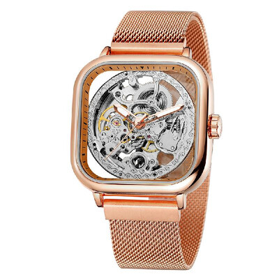 FORSINING 291 Mechanical Men Watch 3ATM Waterproof Luxury Business Luminous Male Watch Skeleton Wristwatch for Men with Stainless
FORSINING 291 Mechanical Men Watch 3ATM Waterproof Luxury Business Luminous Male Watch Skeleton Wristwatch for Men with Stainless