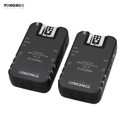 YONGNUO YN622C II 24G Wireless E-TTL Flash Trigger Receiver Transmitter Transceiver for Canon EOS 5D Mark II 7D 70D 60D 50D 40D 4
YONGNUO YN622C II 24G Wireless E-TTL Flash Trigger Receiver Transmitter Transceiver for Canon EOS 5D Mark II 7D 70D 60D 50D 40D 4