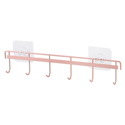 Sticky Iron Six-Link Hooks For Bathroom Kitchen Punch-Free Wall Hooks Holder Hanging Indoor And Outdoor Home Decoration
Sticky Iron Six-Link Hooks For Bathroom Kitchen Punch-Free Wall Hooks Holder Hanging Indoor And Outdoor Home Decoration