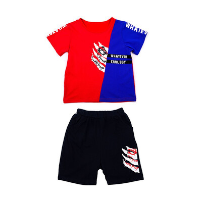 Children Clothing Fashion Baby Boys Clothes Summer Short Sleeve T-Shirt Round Collar Casual TopsLoose Hip-Hop Print Shorts
Children Clothing Fashion Baby Boys Clothes Summer Short Sleeve T-Shirt Round Collar Casual TopsLoose Hip-Hop Print Shorts