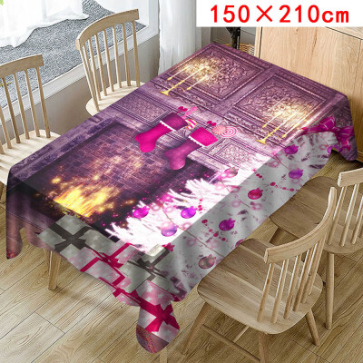 Toponeto Christmas Tablecloth Print Rectangle Table Cover Holiday Party Home Decor
Toponeto Christmas Tablecloth Print Rectangle Table Cover Holiday Party Home Decor