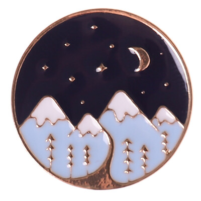 Free Shipping New Cute Moon Star Sky Snow Mountain Metal Enamel Brooch Pin Fashion Jewelry Wholesale
Free Shipping New Cute Moon Star Sky Snow Mountain Metal Enamel Brooch Pin Fashion Jewelry Wholesale