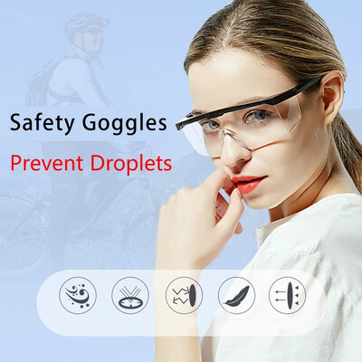 Fashion Safety Goggles Glasses Eye Protection Work Lab Anti Dust Anti-saliva Prevent Droplets
Fashion Safety Goggles Glasses Eye Protection Work Lab Anti Dust Anti-saliva Prevent Droplets
