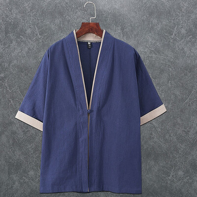 Toponeto Mens Summer New Style Retro Pure-Colour Dao Gown Top Fashion Comfort Blouse
Toponeto Mens Summer New Style Retro Pure-Colour Dao Gown Top Fashion Comfort Blouse