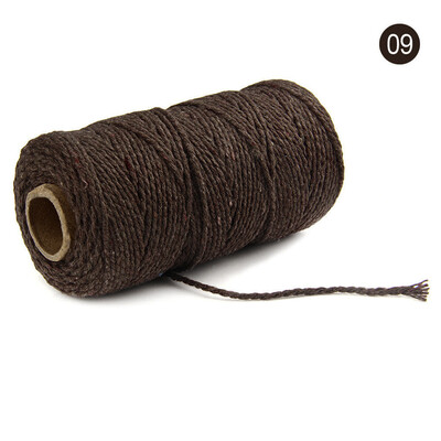 Toponeto 100m Long100Yard Pure Cotton Twisted Cord Rope Crafts Macrame Artisan String
Toponeto 100m Long100Yard Pure Cotton Twisted Cord Rope Crafts Macrame Artisan String