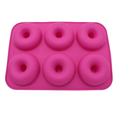 6-grids Silicone Donut Mold Pan Non-Stick Molds Foldable Donut Mold Heat Resistant Jelly And Candy 3D Mold DIY Baking Tools
6-grids Silicone Donut Mold Pan Non-Stick Molds Foldable Donut Mold Heat Resistant Jelly And Candy 3D Mold DIY Baking Tools
