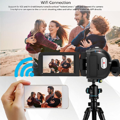Andoer 4K Ultra HD WiFi Digital Video Camera Camcorder DV Recorder 16X Zoom 30" LCD Touchscreen IR Night Vision with Hot Shoe Mou
Andoer 4K Ultra HD WiFi Digital Video Camera Camcorder DV Recorder 16X Zoom 30" LCD Touchscreen IR Night Vision with Hot Shoe Mou