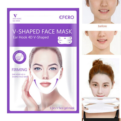 V Shape Lifting Face Mask Peel-off Slimming Chin V Shaper Anti-wrinkle Masks Hanging Ear Bandage
V Shape Lifting Face Mask Peel-off Slimming Chin V Shaper Anti-wrinkle Masks Hanging Ear Bandage