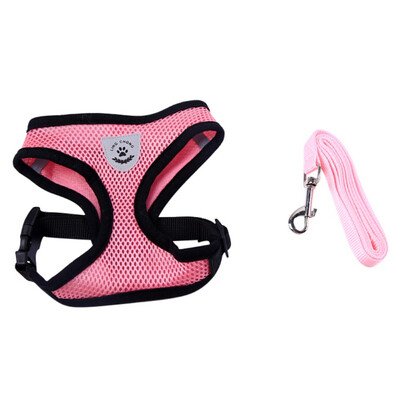 Pet Products Dog Harness With Leash Leads Dog-Collar Breathable Mesh Vest Pet accessories 2017
Pet Products Dog Harness With Leash Leads Dog-Collar Breathable Mesh Vest Pet accessories 2017