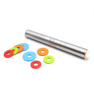 Stainless Steel Adjustable Rolling Pin Thickness Scale Rolling Pin Dough Dumplings Noodles Rolling Tools
Stainless Steel Adjustable Rolling Pin Thickness Scale Rolling Pin Dough Dumplings Noodles Rolling Tools