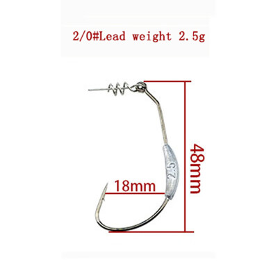 2g25g3g Afishlure Barbed Lead Fishing Crank Hook Fit for Rigs Fishing Tackle Hooks 5pcslot
2g25g3g Afishlure Barbed Lead Fishing Crank Hook Fit for Rigs Fishing Tackle Hooks 5pcslot